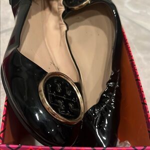 Minnie Travel Ballet Flats in Rose Gold by [Brand]